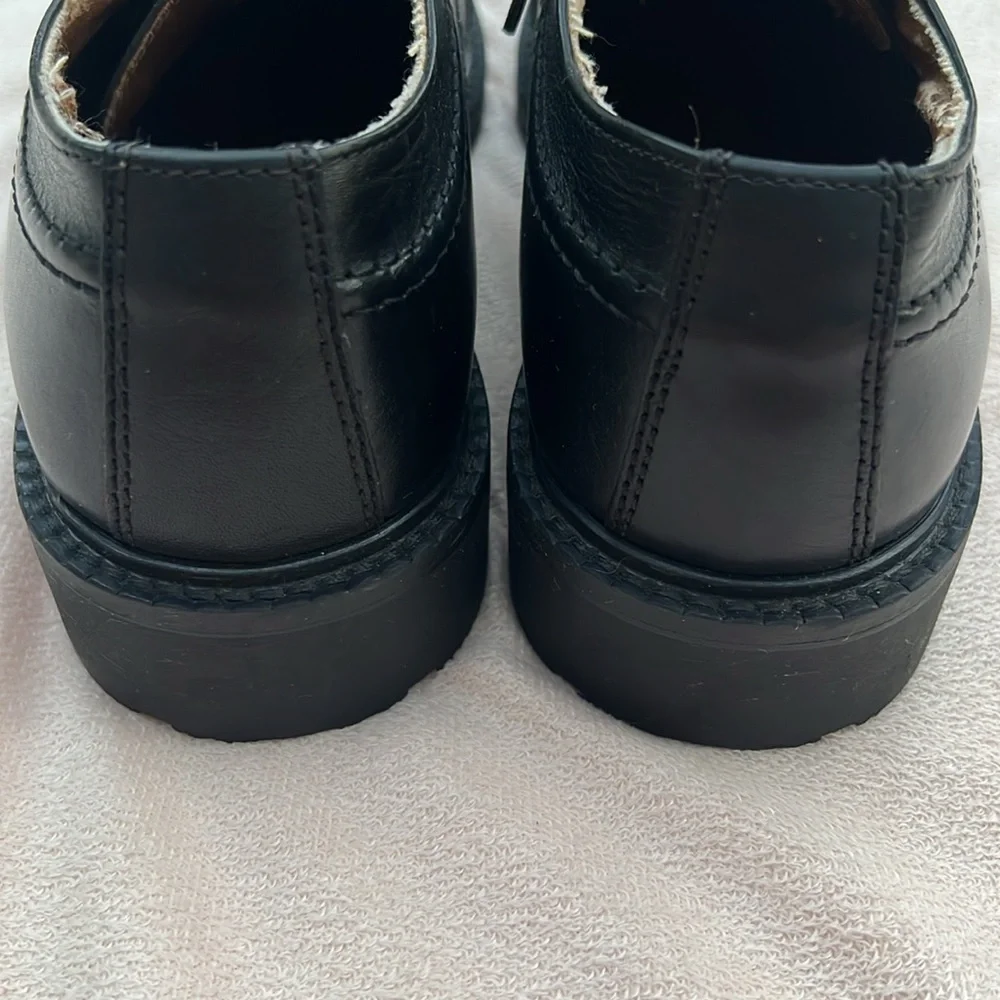 Vintage Canyon River Blues black chunky Oxford shoes (men 7.5 /women 8.5) Italy